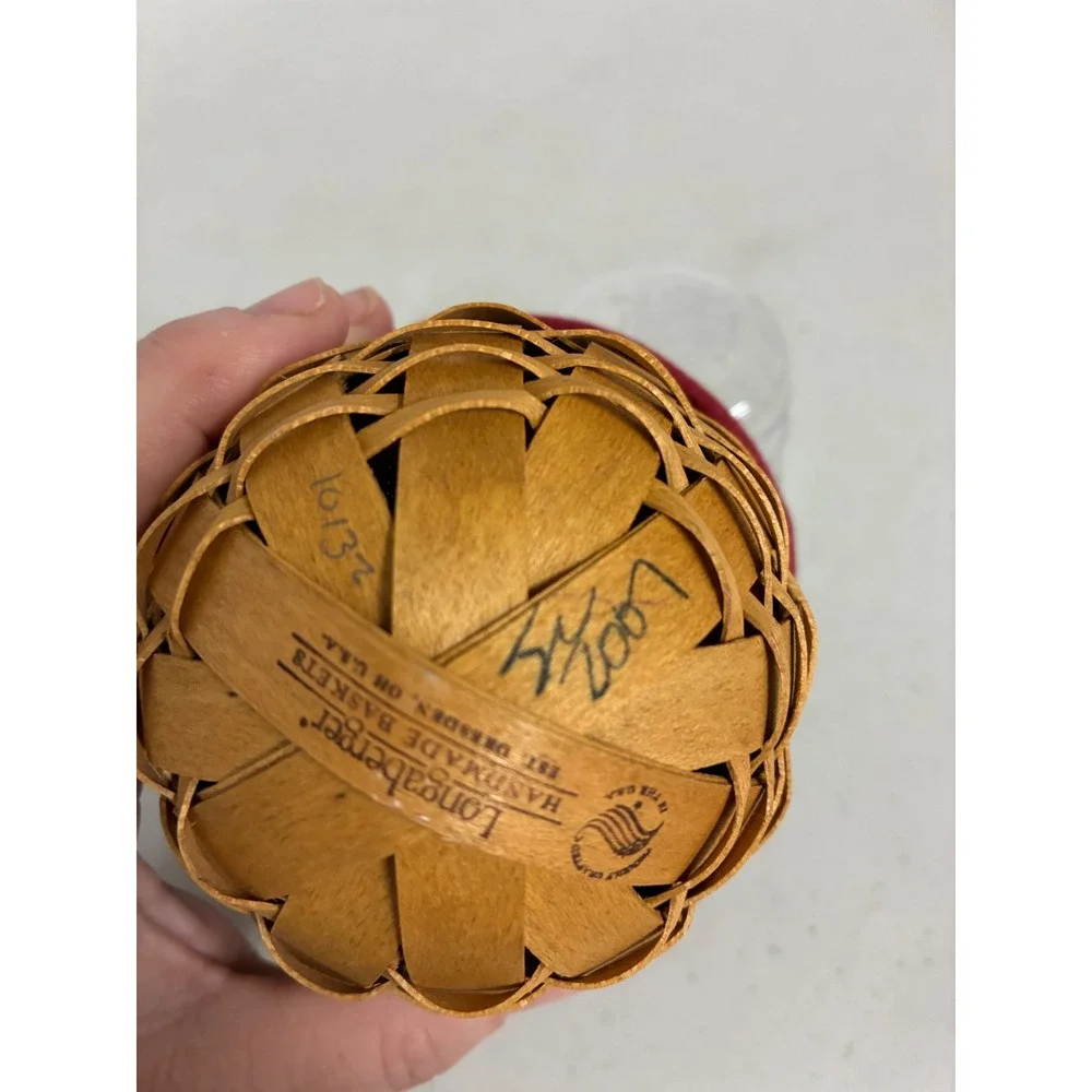 Longaberger handmade basket